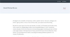 Desktop Screenshot of davidmichaelbruno.com